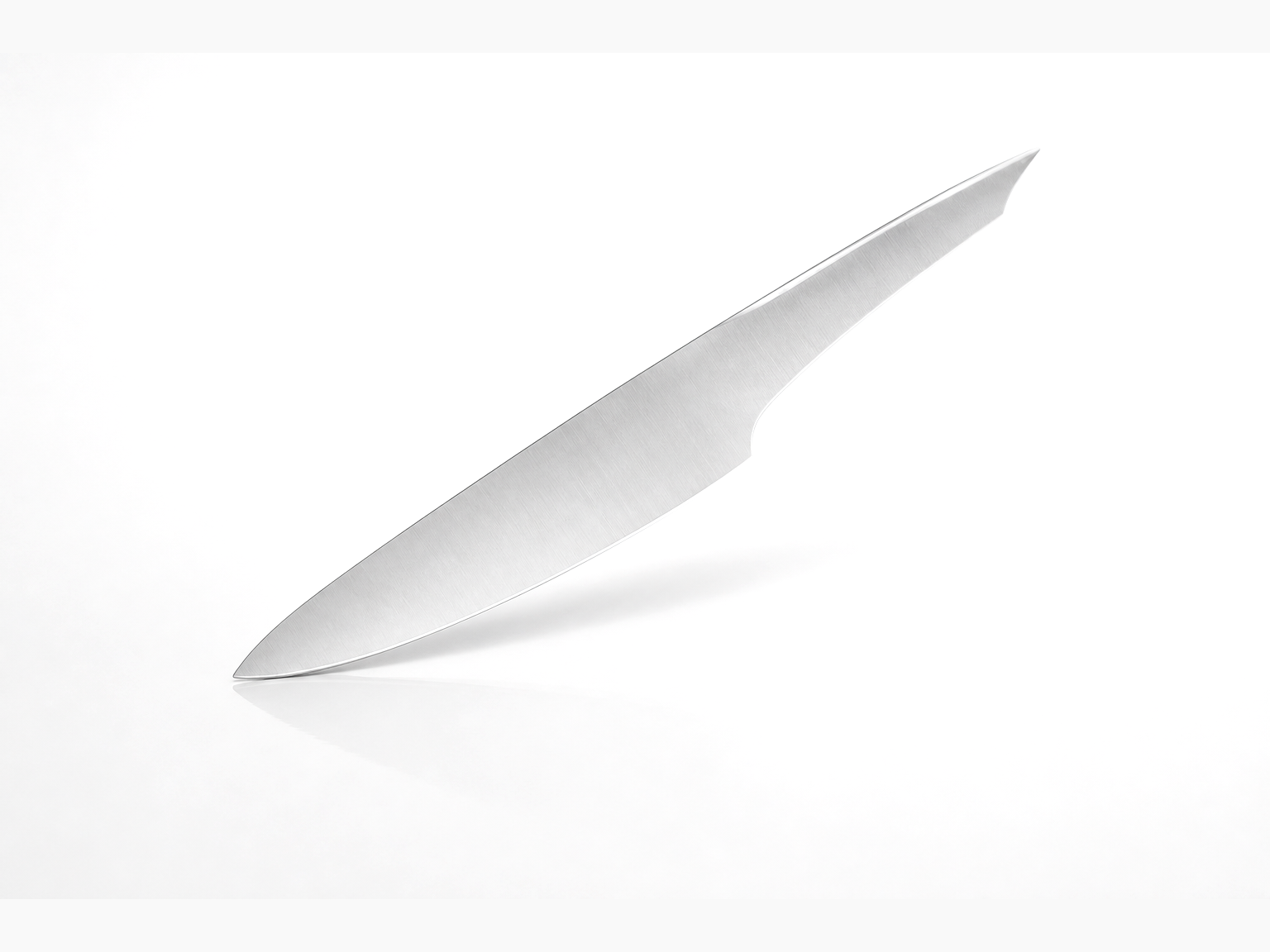 Steady chef knife · 8 inch · matte silver, one piece
