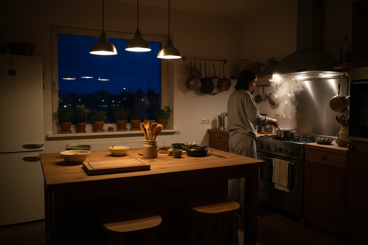 Midnight Therapy in the Kitchen: The Meditative Practice of Late-Night Cooking