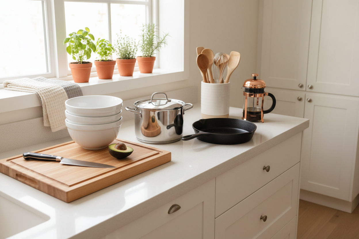 New Home, New Rituals: Your First Grown-Up Kitchen Checklist