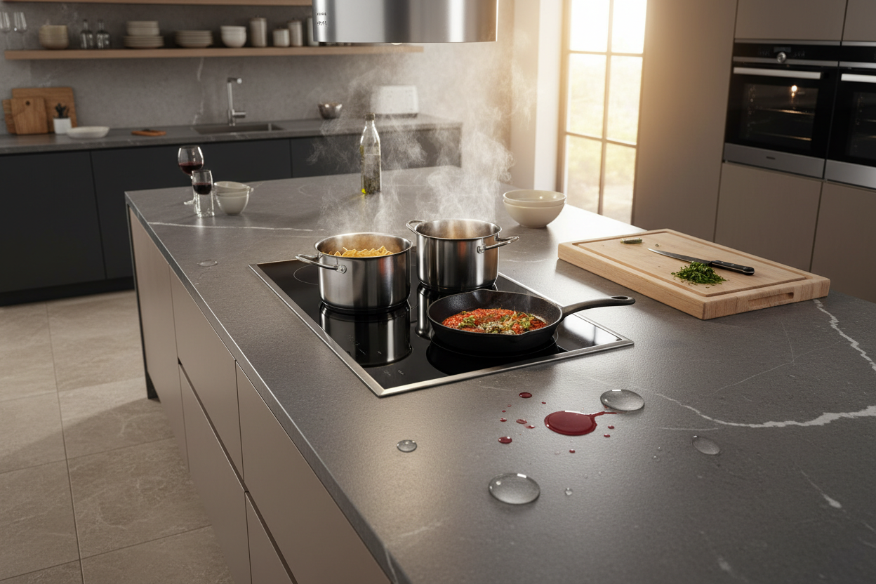 Durable performance that stands up to moisture, stains, and the pace of everyday cooking.