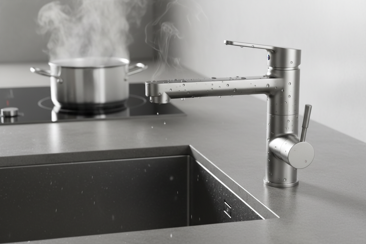 Upgraded titanium coating resists bacteria adhesion and helps reduce odor transfer. Built for humid, real-world kitchens.